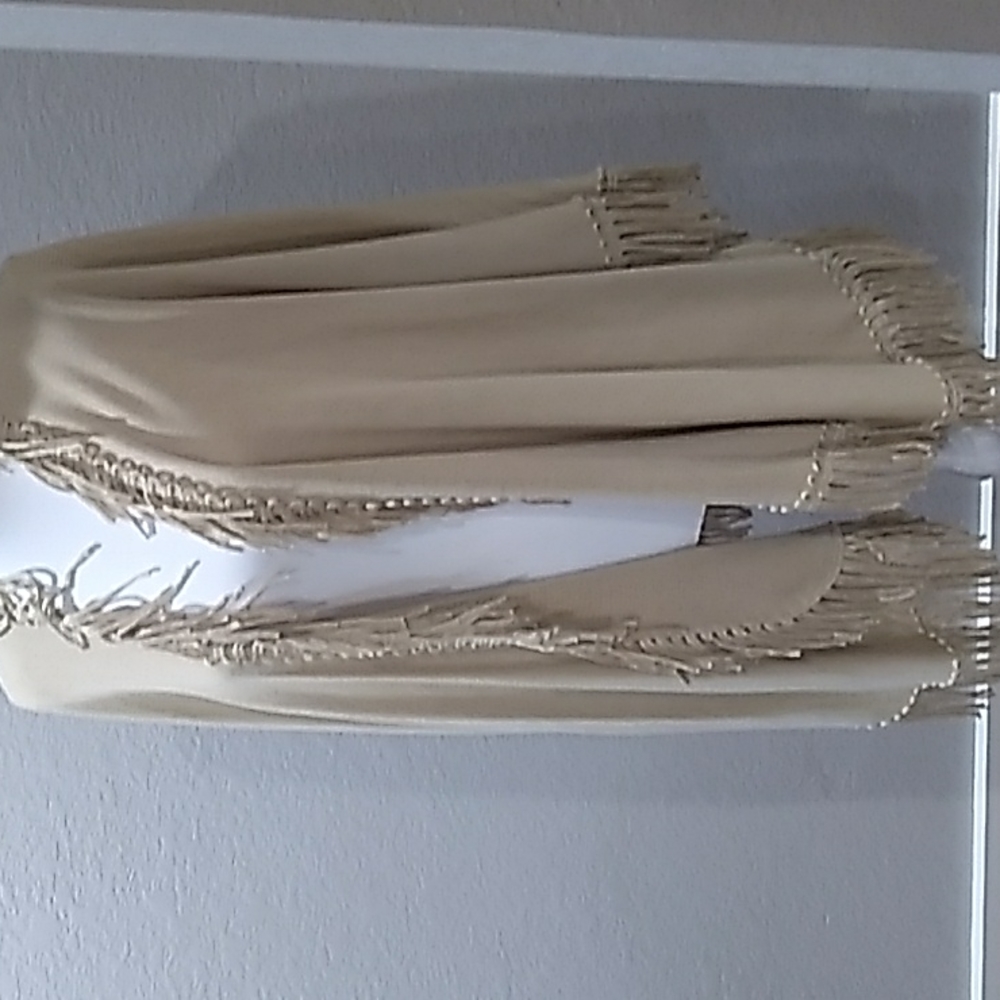 Coldwater Creek tan shawl